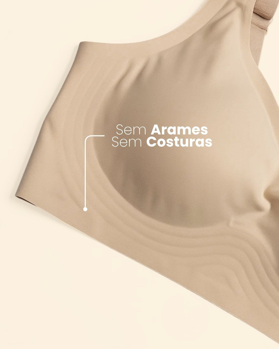 LEVE 3 PAGUE 1 - Sutiã Premium Reforçado de Alta Sustentação e Conforto